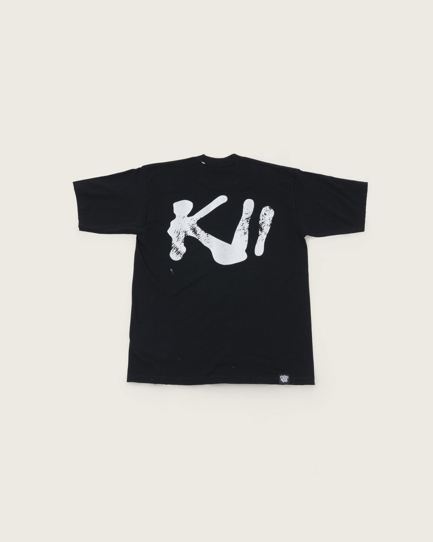 Wolf & Bones Washed Tee / Black