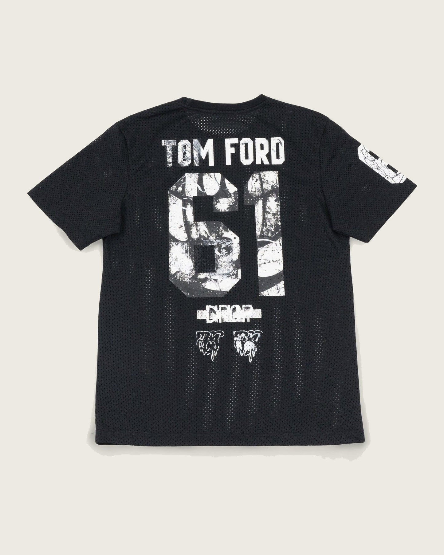 Givenchy スター メッシュTシャツ / ブラック