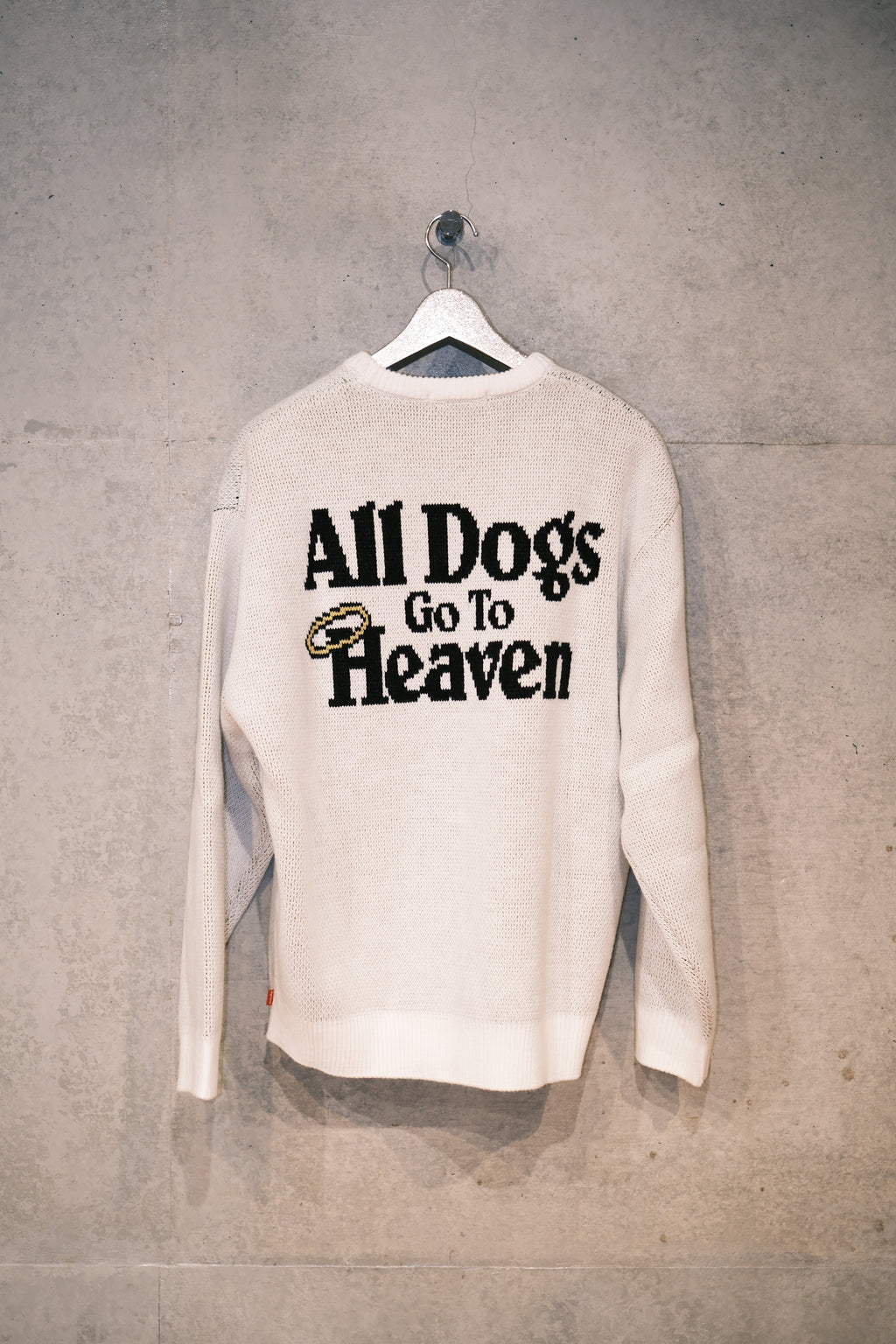 Supreme All Dogs Go To Heaven Sweater - White