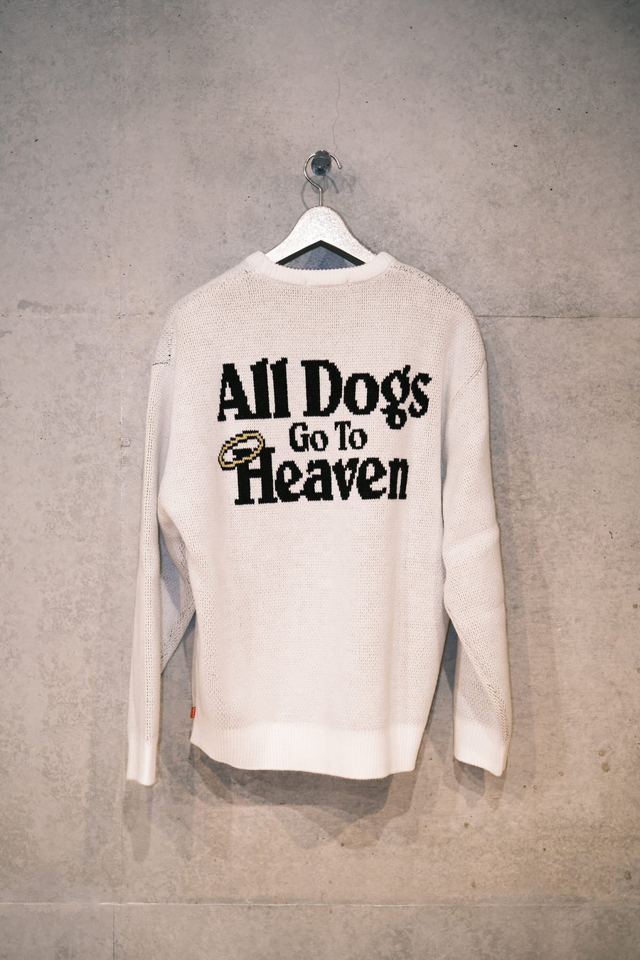 Supreme All Dogs Go To Heaven Sweater - White