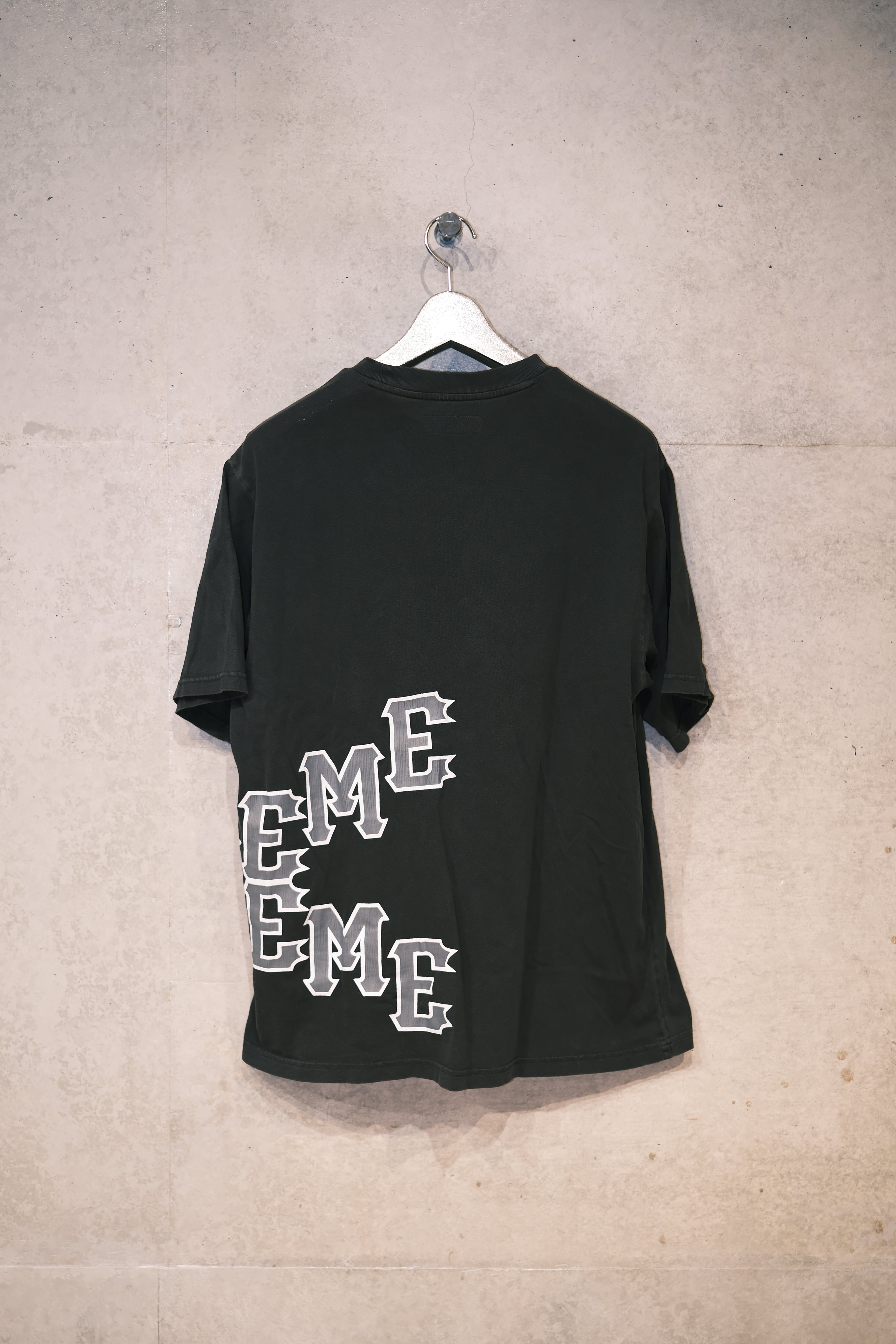 Supreme Gothic Print Tee - Black