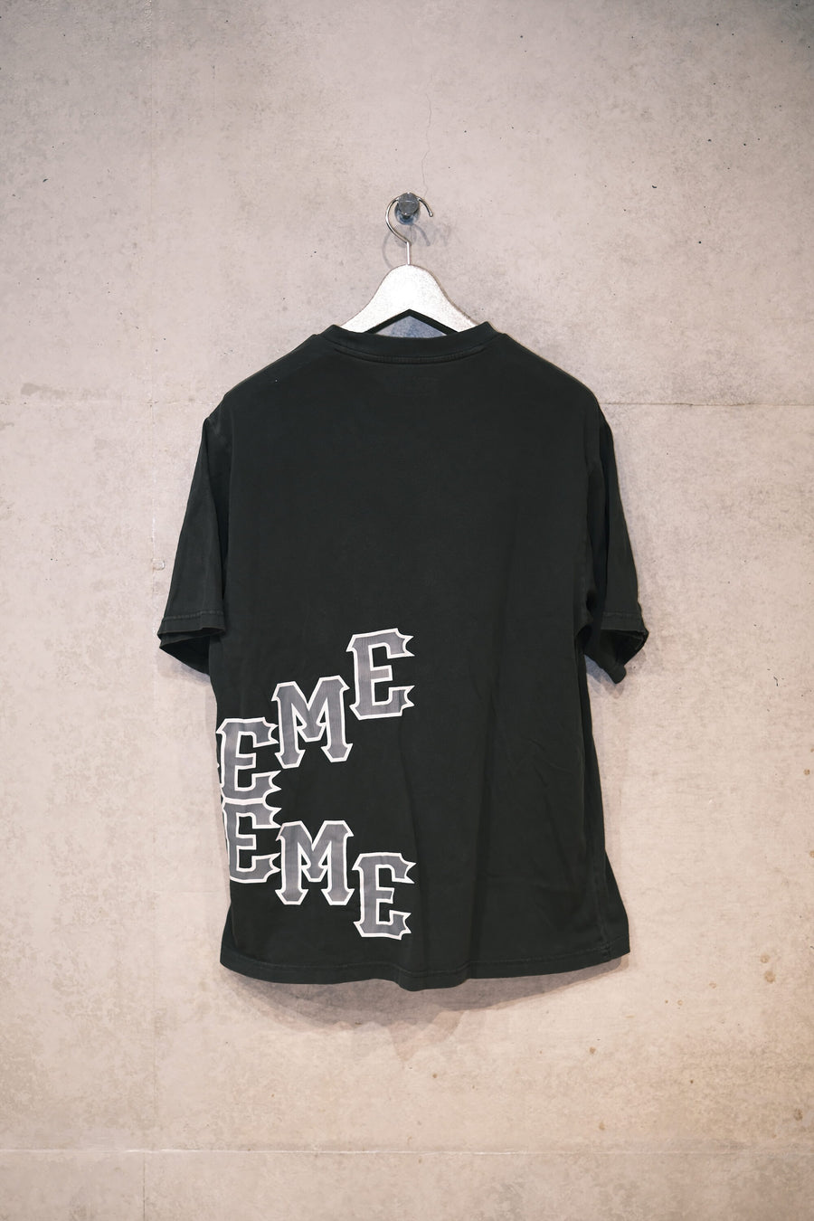 Supreme Gothic Print Tee - Black