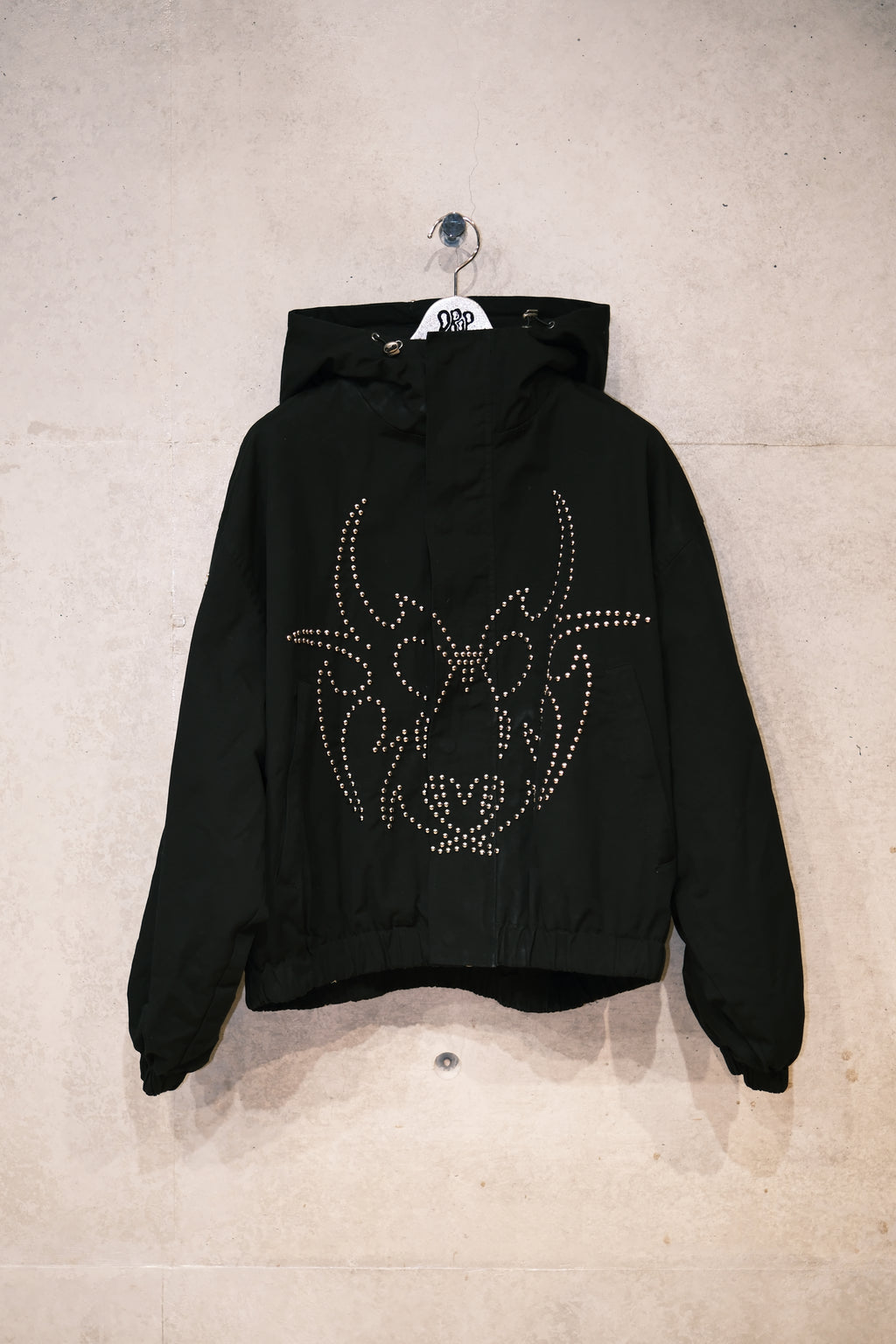 Studded Tribal Jacket - Black