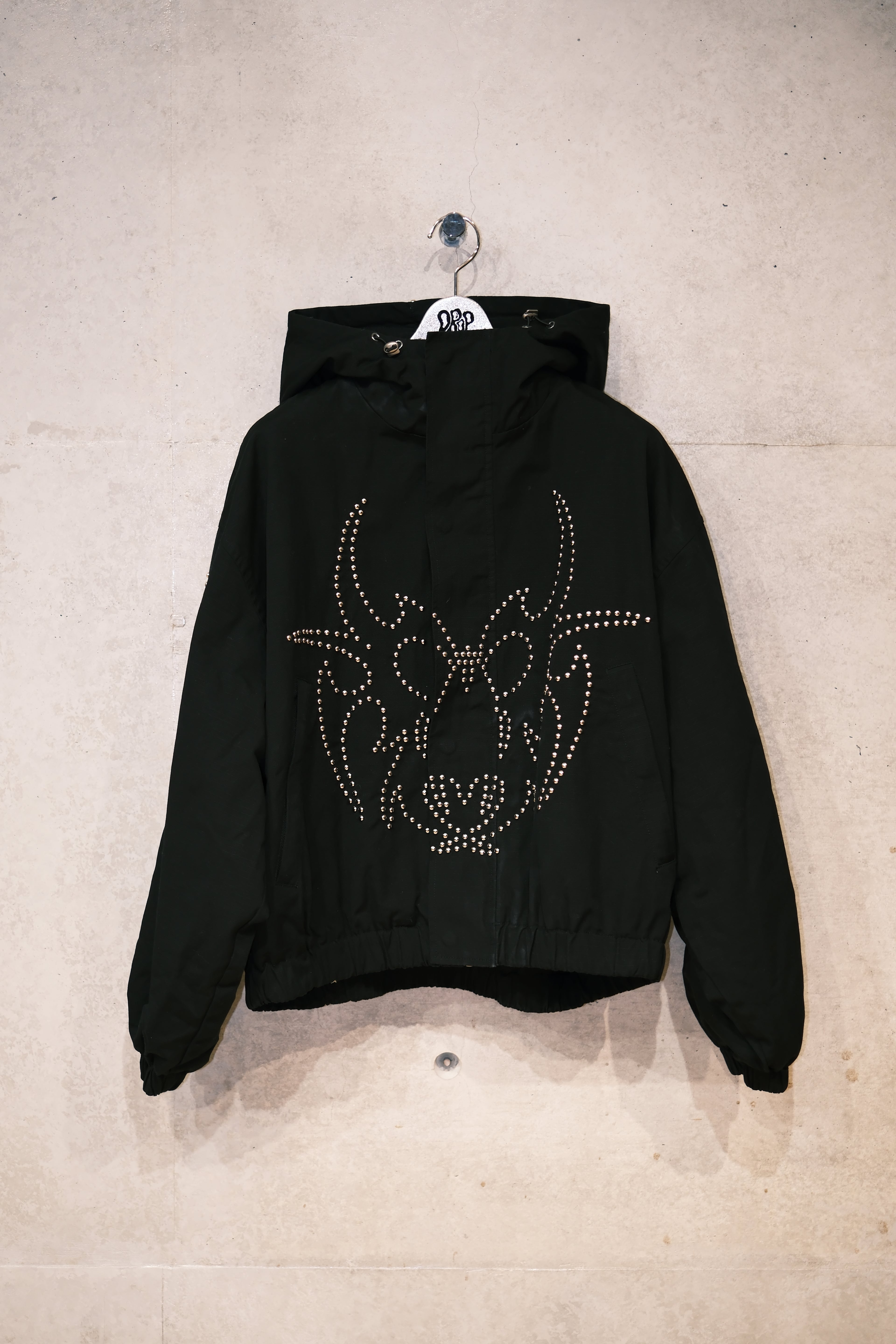 Studded Tribal Jacket - Black