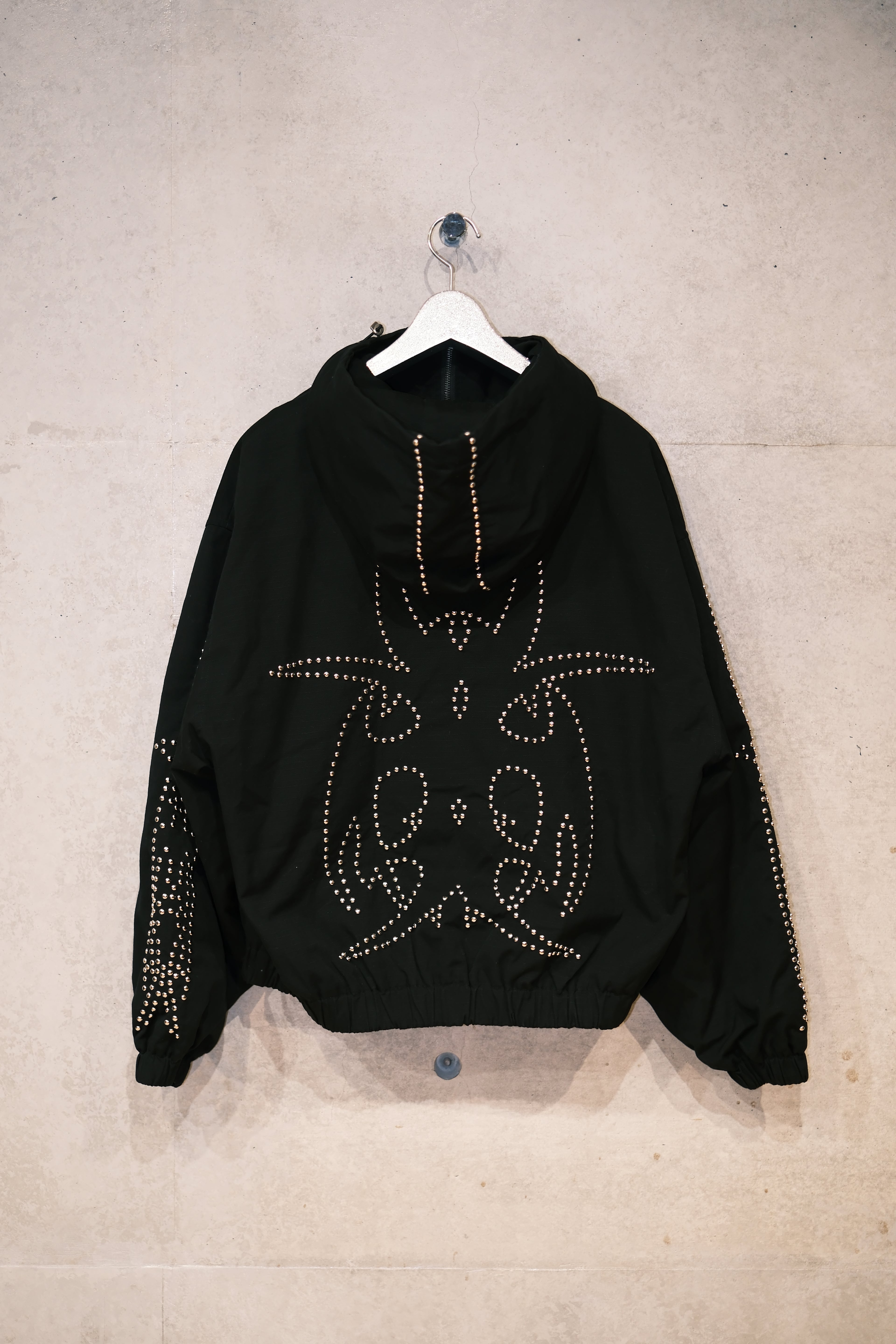 Studded Tribal Jacket - Black