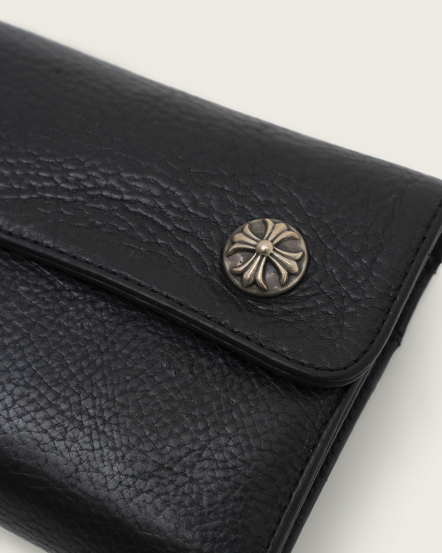 Chrome Hearts Long Wallet Black