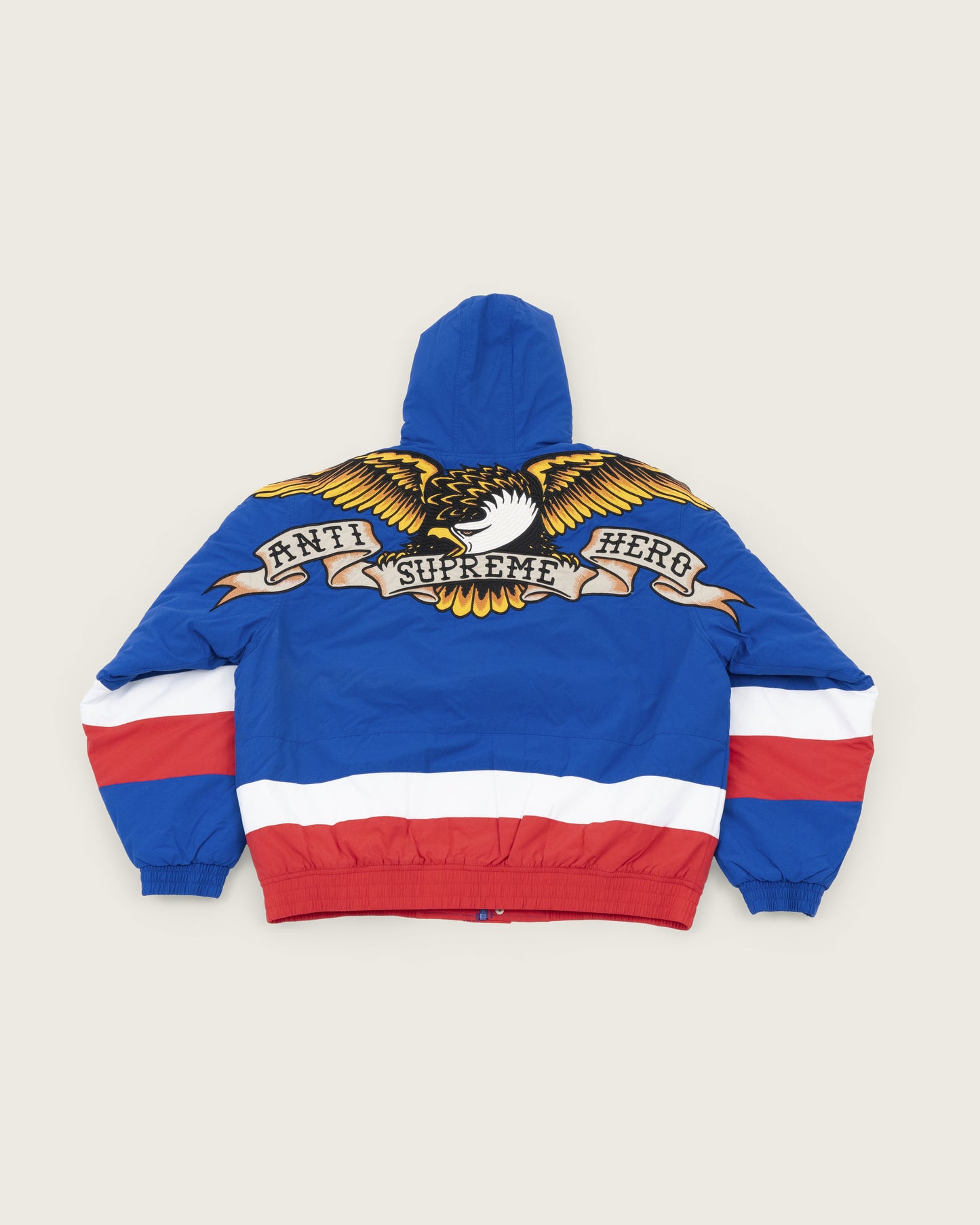 Supreme x ANTIHERO Stadium Jacket "Blue"