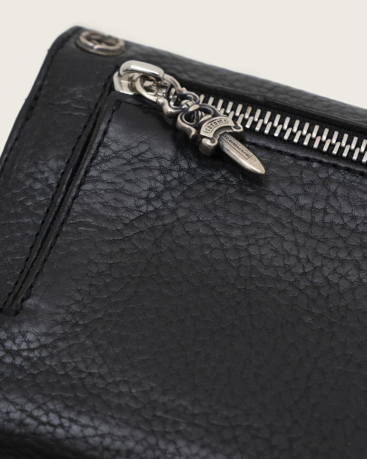 Chrome Hearts Long Wallet Black