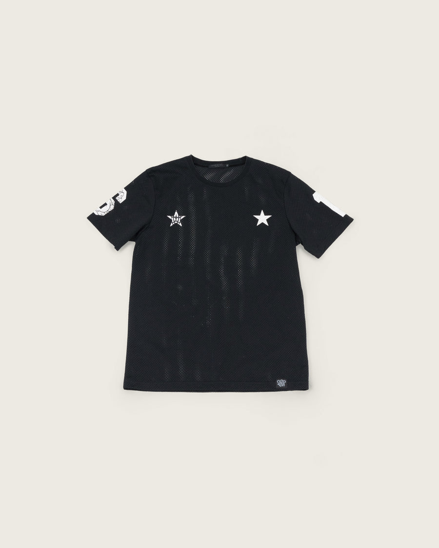 Givenchy スター メッシュTシャツ / ブラック