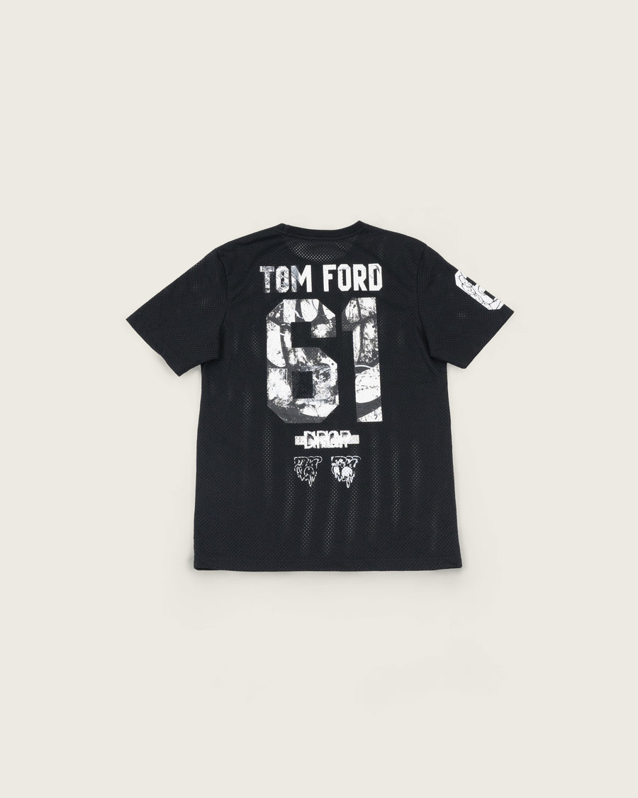 Givenchy スター メッシュTシャツ / ブラック