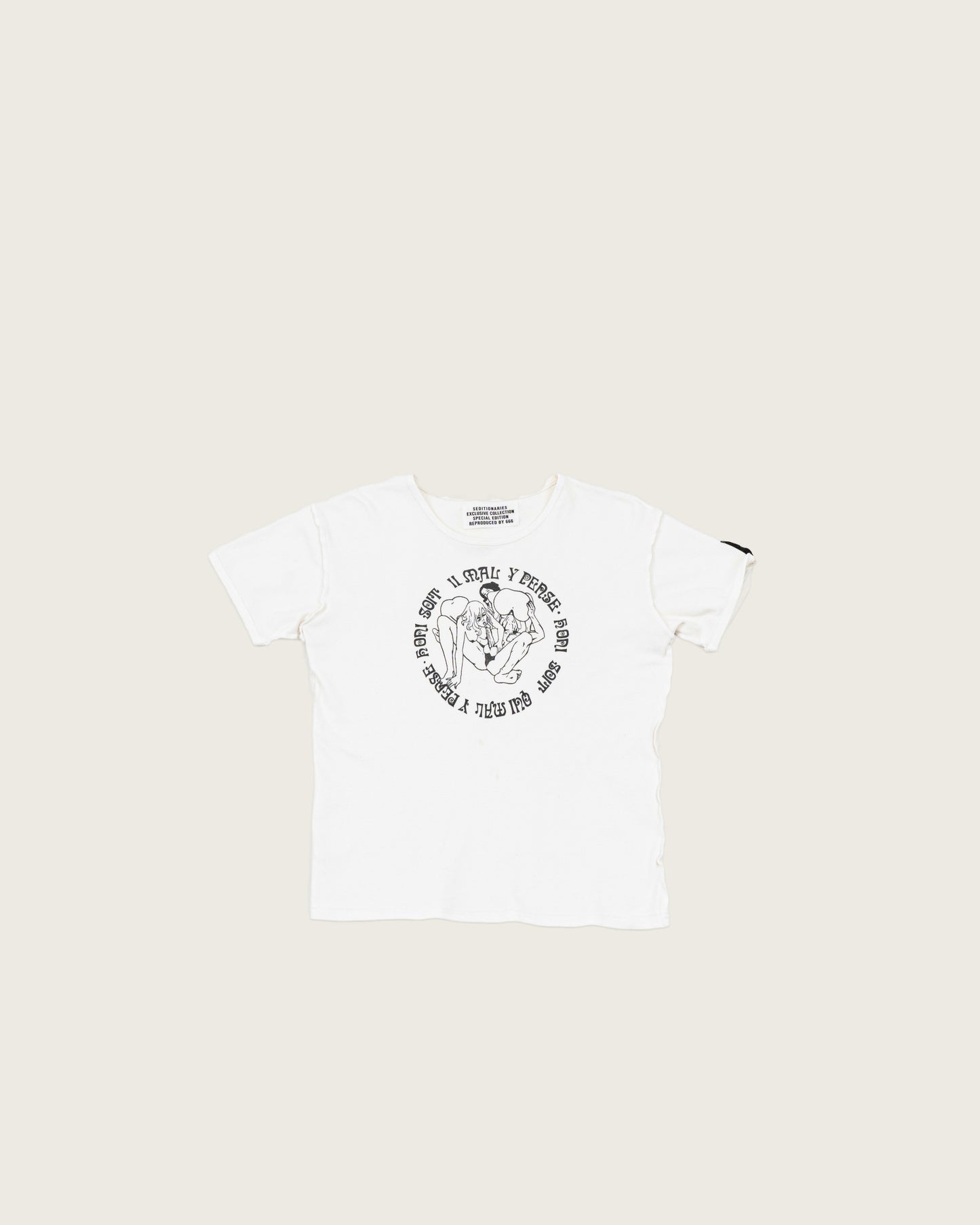 Honi Soit Wrestling Print Tee