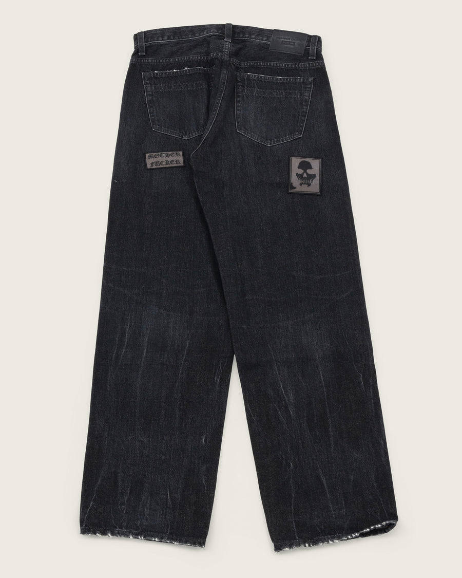 Supreme x Number (N)ine Patch Denim - Black/Grey