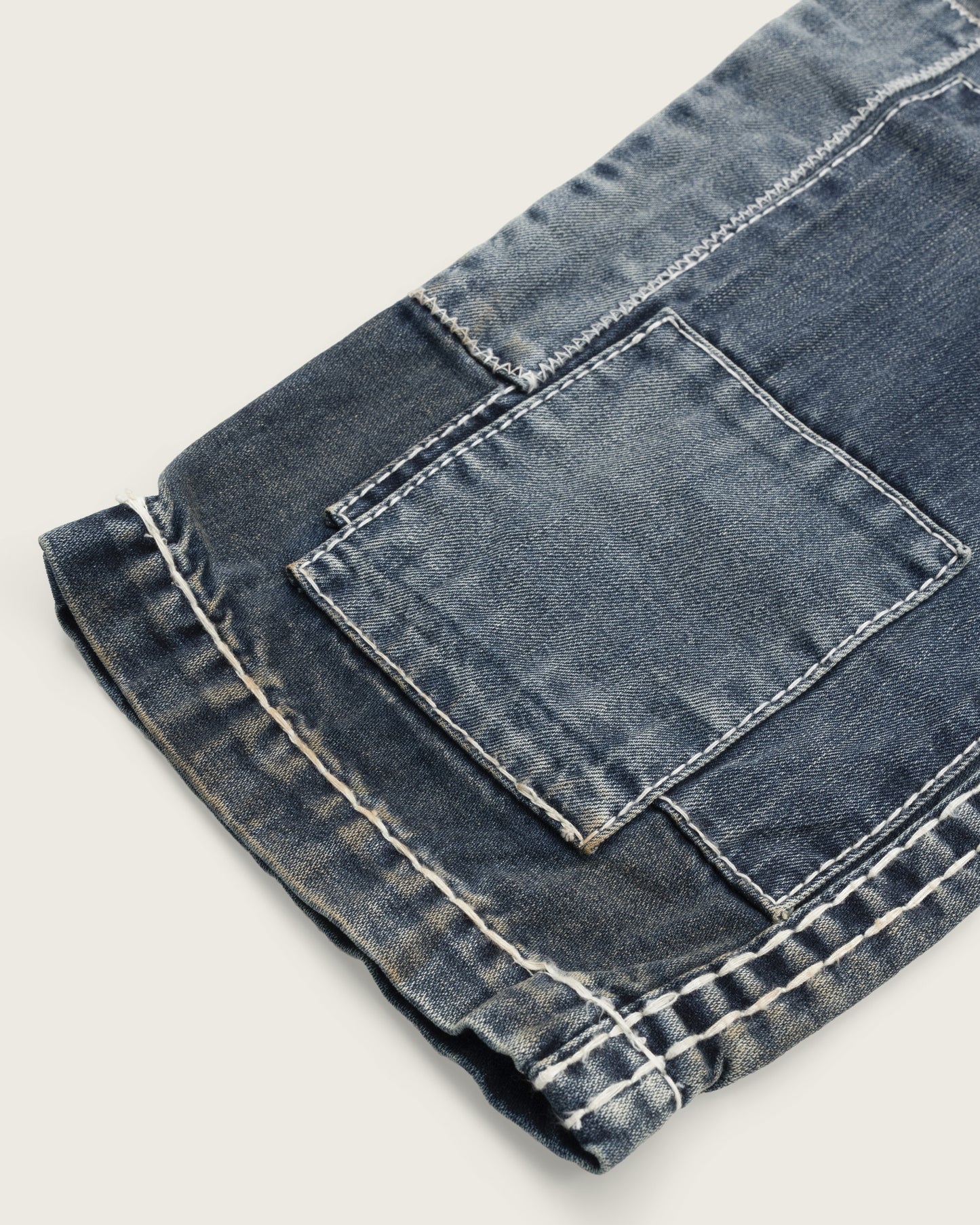Supreme x True Religion Patchwork Cargo Denim - Indigo